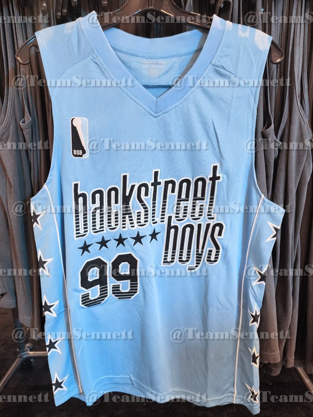 Backstreet Boys Basketball Jersey // Into the Millennium Residency Sphere Vegas